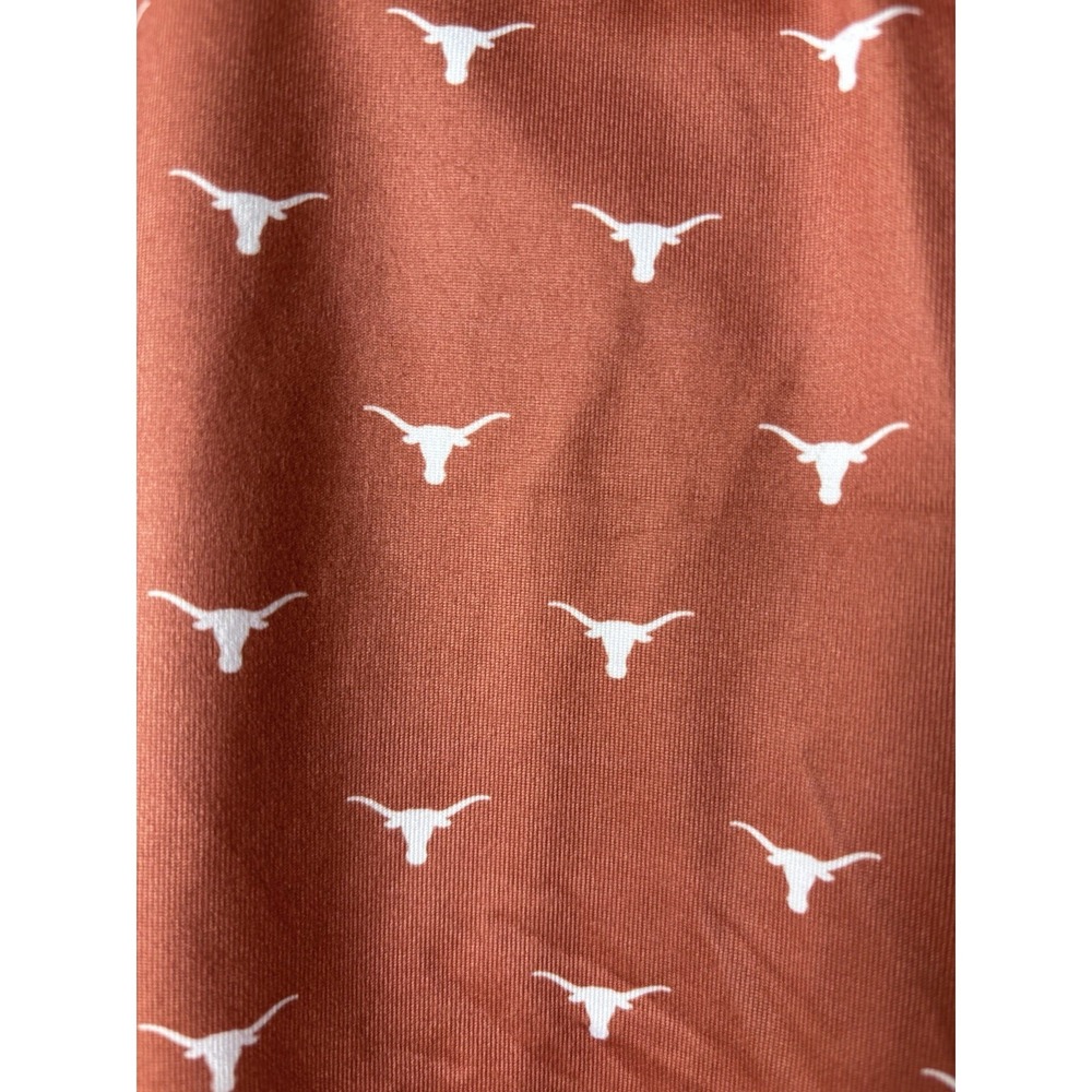 Women's XL ZooZatz Texas Orange Texas Longhorns Allover Print Flowy Skort - Picture 2 of 6